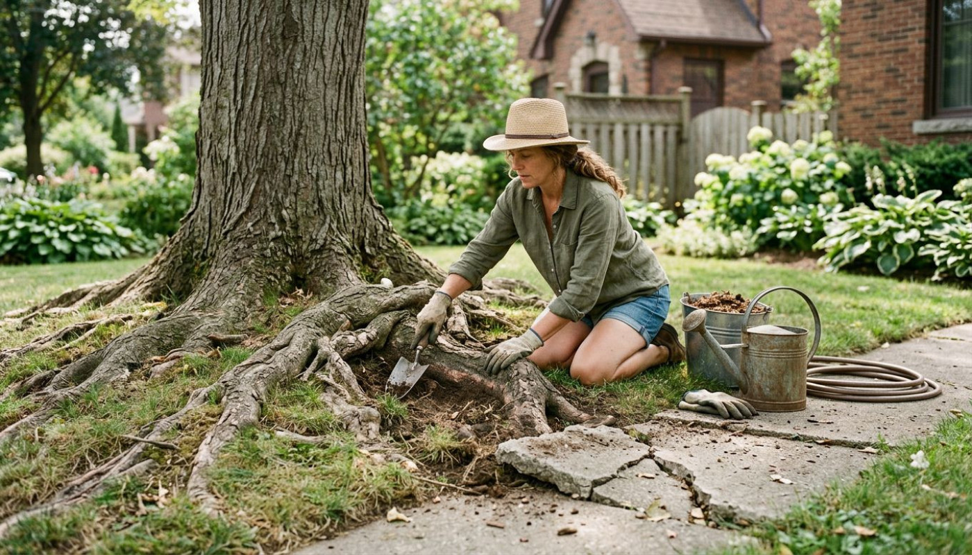 Comment gérer les défis posés par les arbres à racines superficielles ?